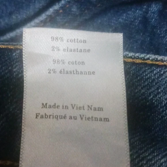 Everlane The Utility Barrel Jean 30rNew Blue Organic Cotton High Rise Cropped